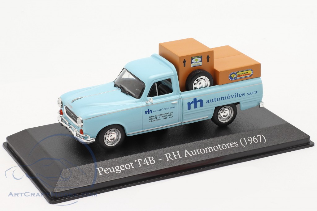 Peugeot 403 T4B - RH Automotores 1967 blue 1:43