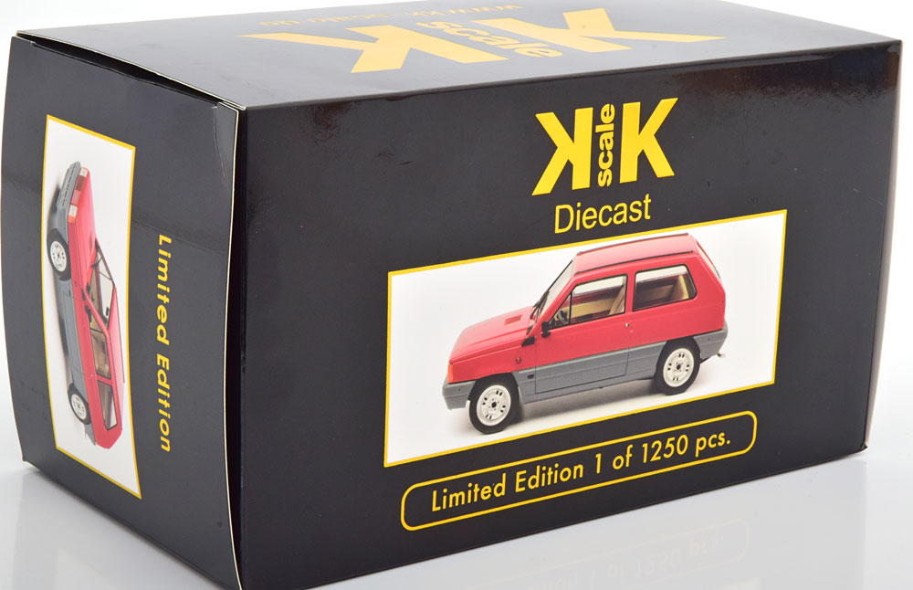 Fiat Panda 30 MK I 1980 red 1:18 – Traffic Modelcars