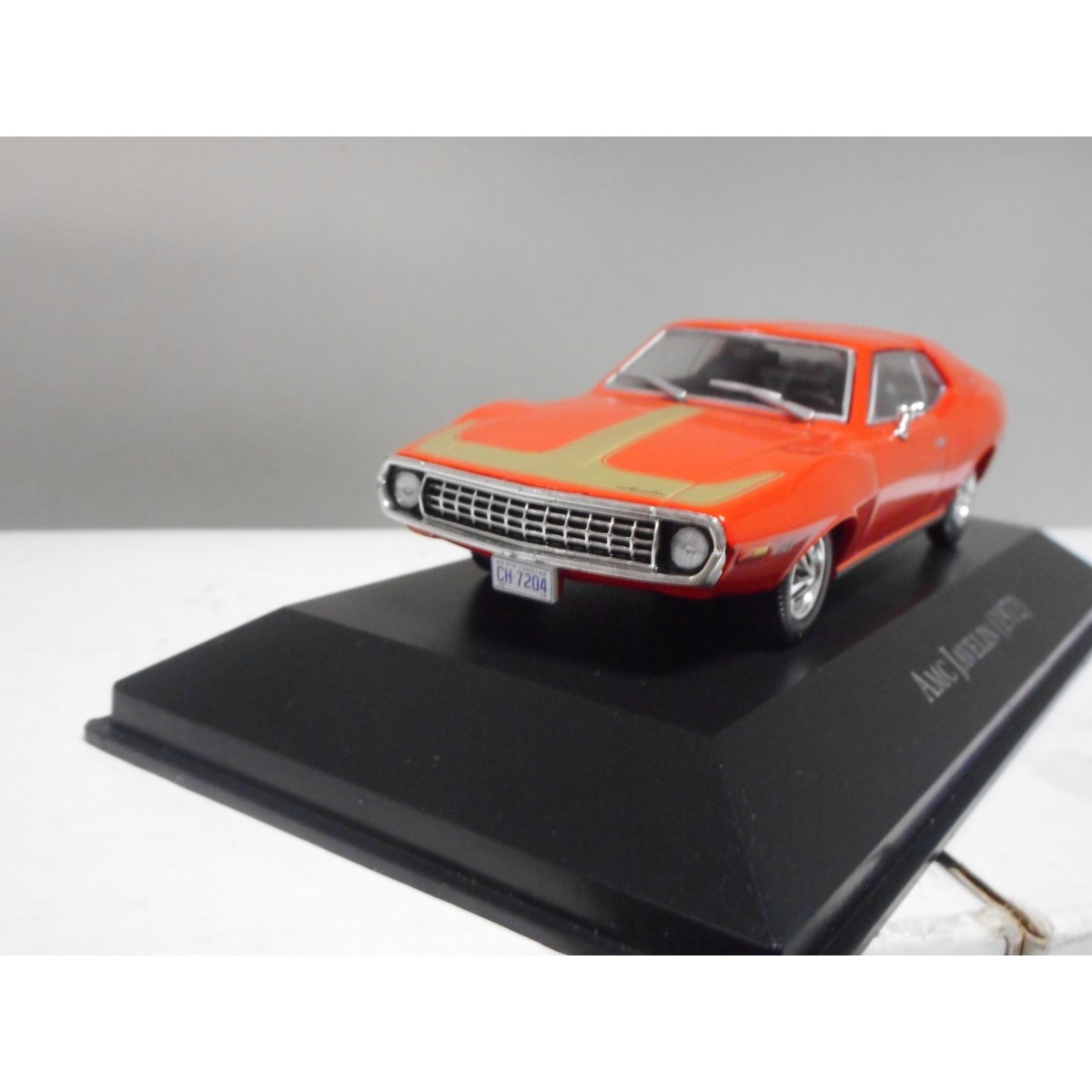 Voiture Miniature AMC Javelin 1972 échelle 1/43 - DeAGOSTINI Muscle Car N°21 - Neuve