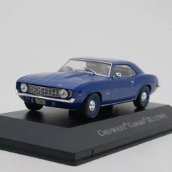 Alternative view of Chevrolet Camaro ZL1 1969 blue  1:43
