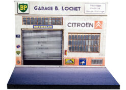 Citroen diorama garage B. Lochet  1:43