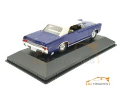 Alternative view of Pontiac Tempest Le Mans GTO convertible 1965 blue  1:43