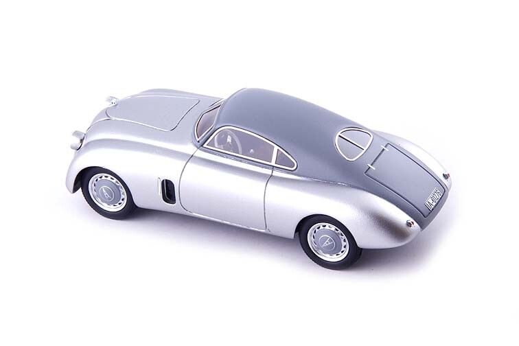 Ford V8 Berlin-Rom Stromlinie 1938 silver/grey 1:43 - Image 2