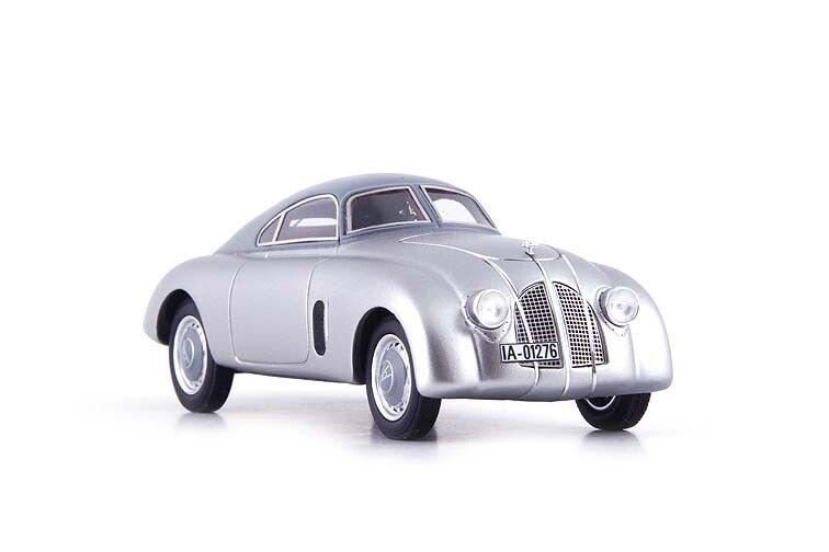 Ford V8 Berlin-Rom Stromlinie 1938 silver/grey 1:43 - Image 4