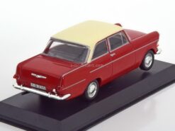 Alternative view of Opel Rekord P2 red/white  1:43