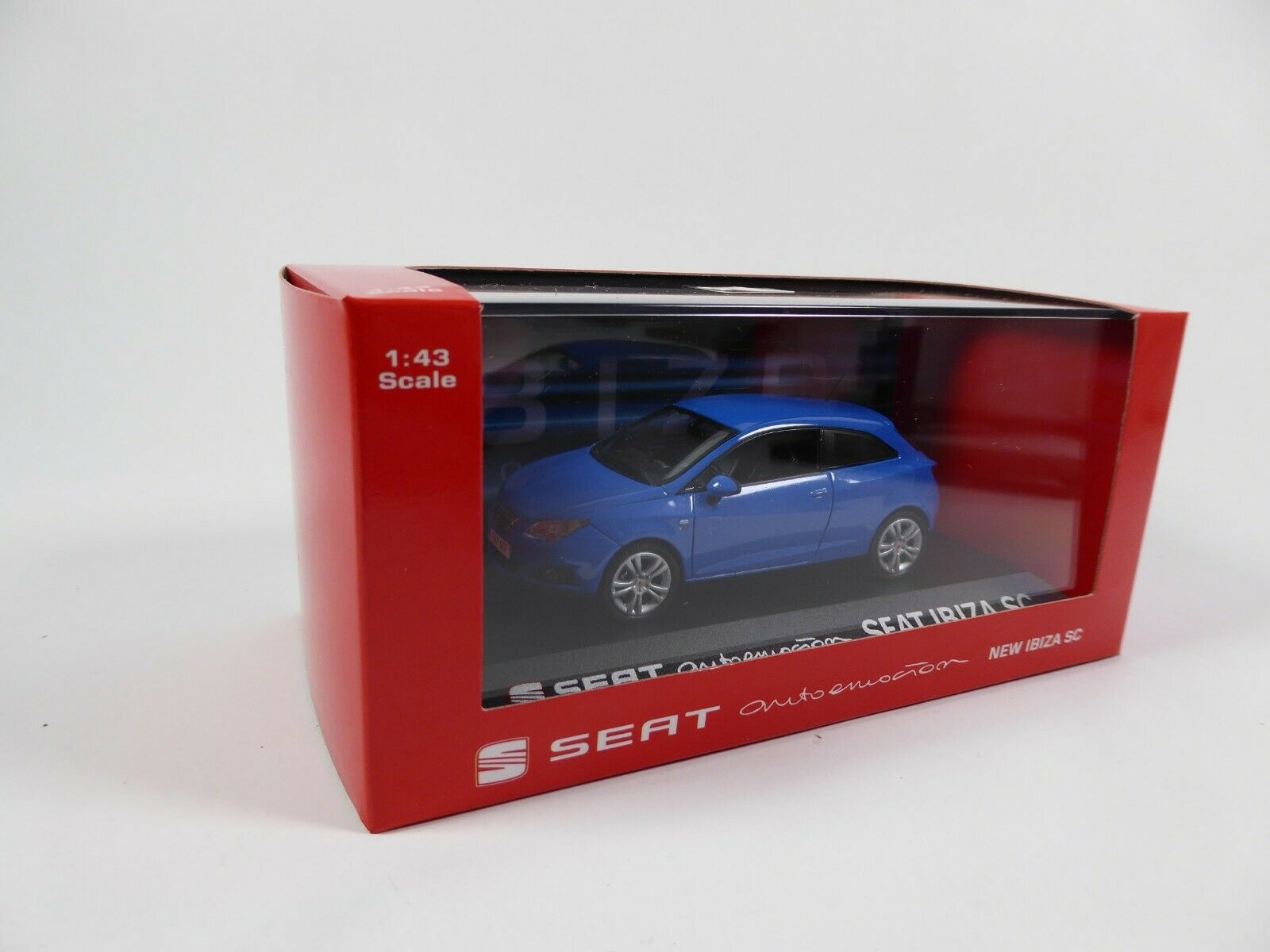 Seat Ibiza SC Gallia Blue 1:43 - Image 3