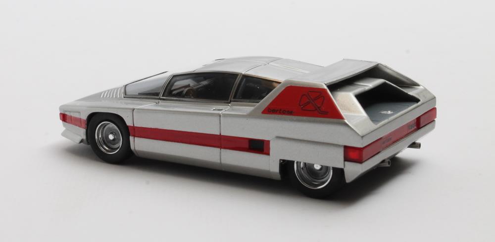 Kit Maquette 1/43 ALEZAN MODELS Alfa Romeo Navajo Bertone 1976, Couleur Alu