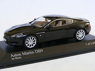 Aston Martin DB9 2003 Jet Black 1:43