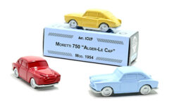 Alternative view of Moretti 750 'Alger - Le Cap' 1954 beige  1:76