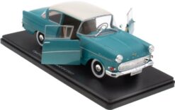 Alternative view of Opel Olympia Rekord P1 1957 blue/white  1:24