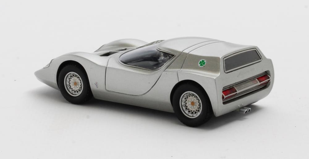Matrix 1:43 Alfa Romeo Osi Scarabeo Année de construction 1966 argent MX50102-141 modèle voiture