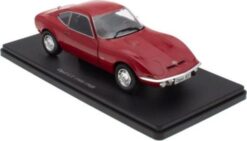 Alternative view of Opel GT 1900 1968 red  1:24
