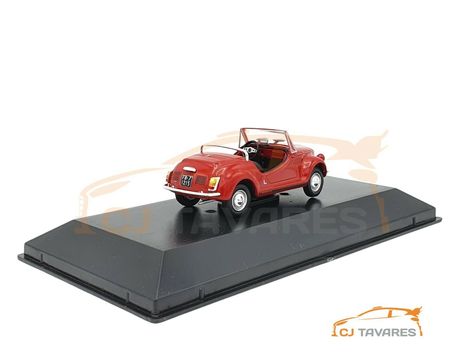 Fiat 500 Vignale Gamine 1967 red 1:43 - Image 2