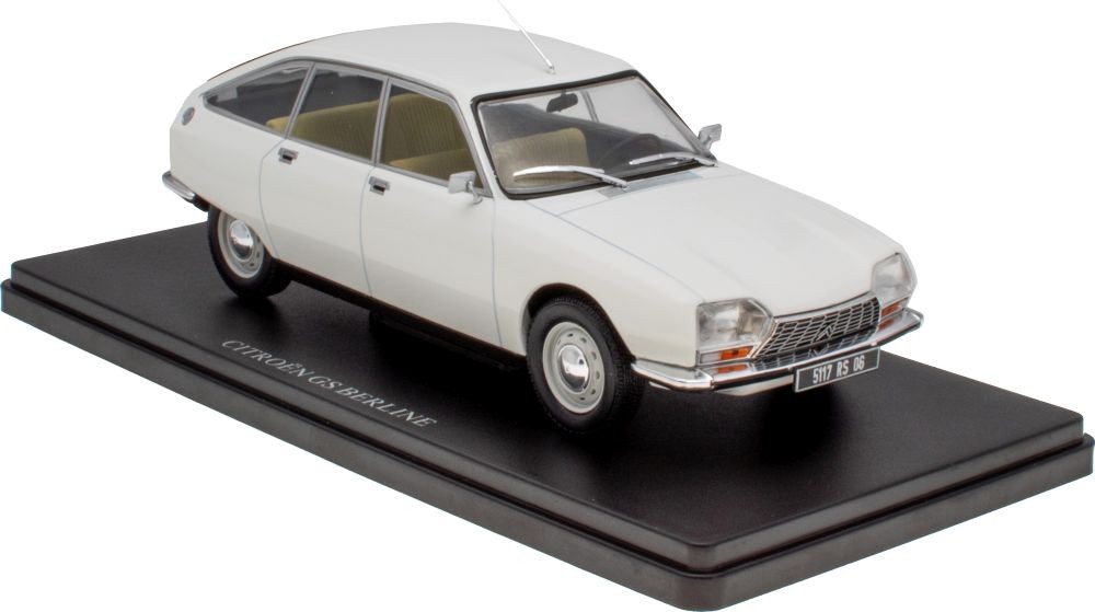 Citroen GS berline 1970 white 1:24