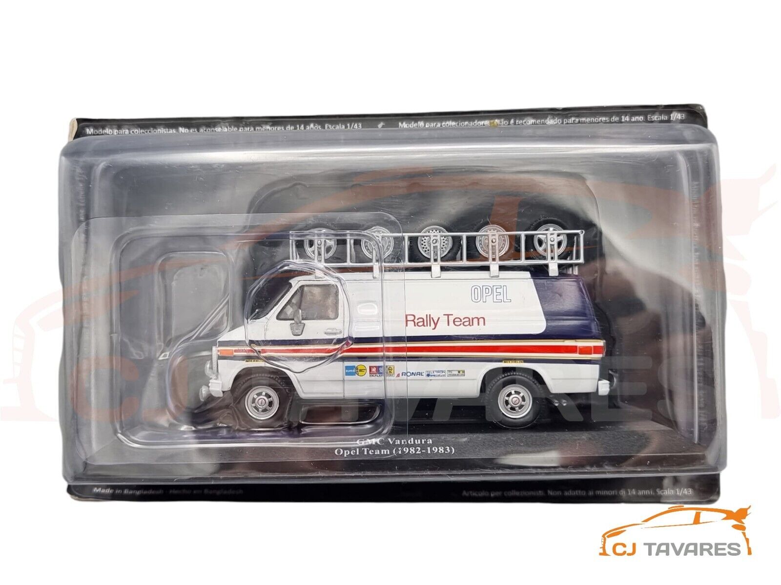 Maquette Rallye 1/43 Opel Rothmans Team N°46 GMC Vaudura - Altaya, Neuve Sous Boîte