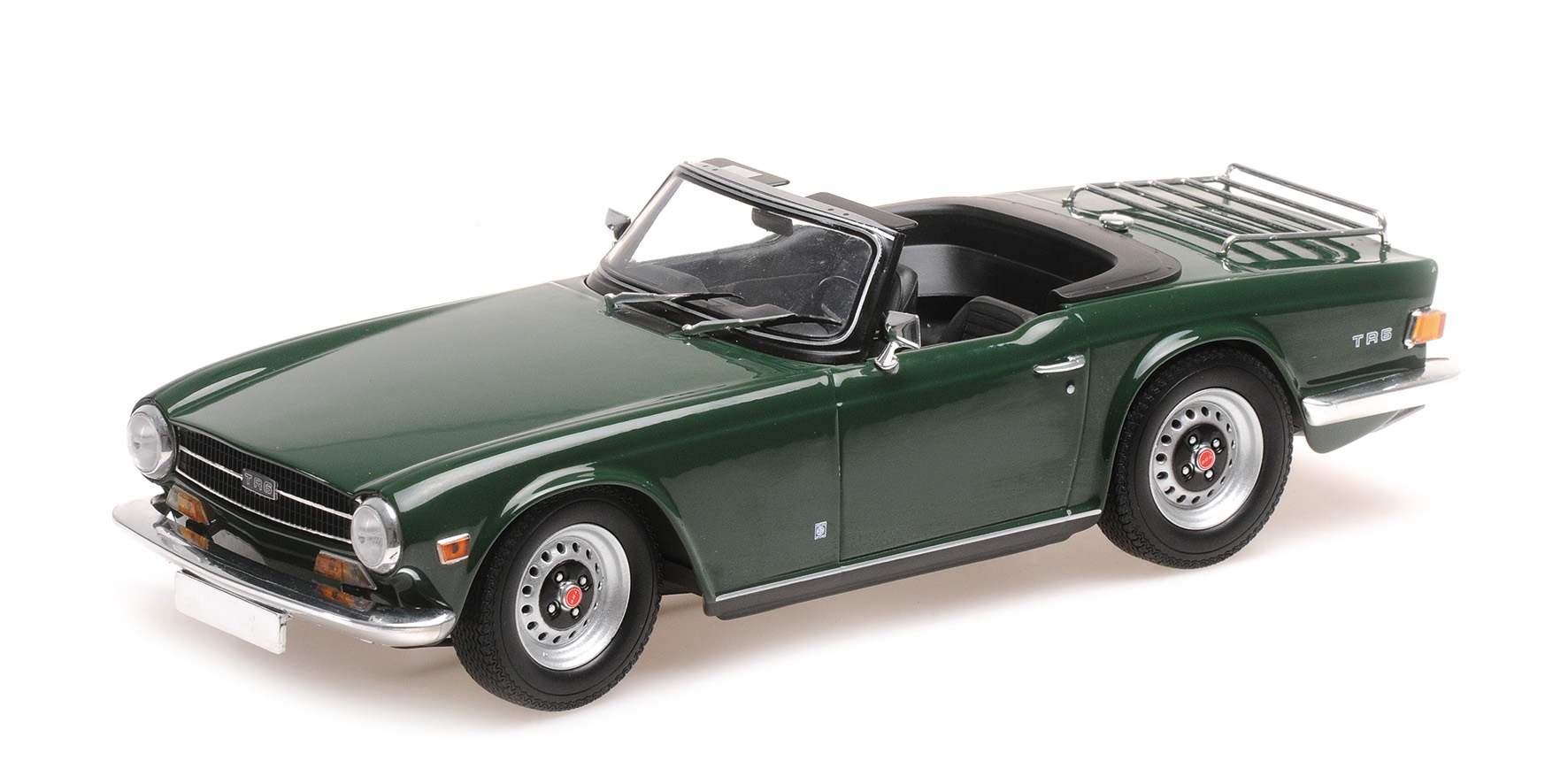 Triumph TR6 1969 LHD dark green 1:18