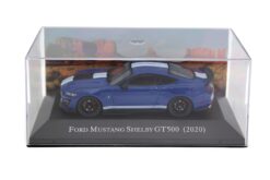 Ford Mustang Shelby GT 500 2020 blue/white  1:43