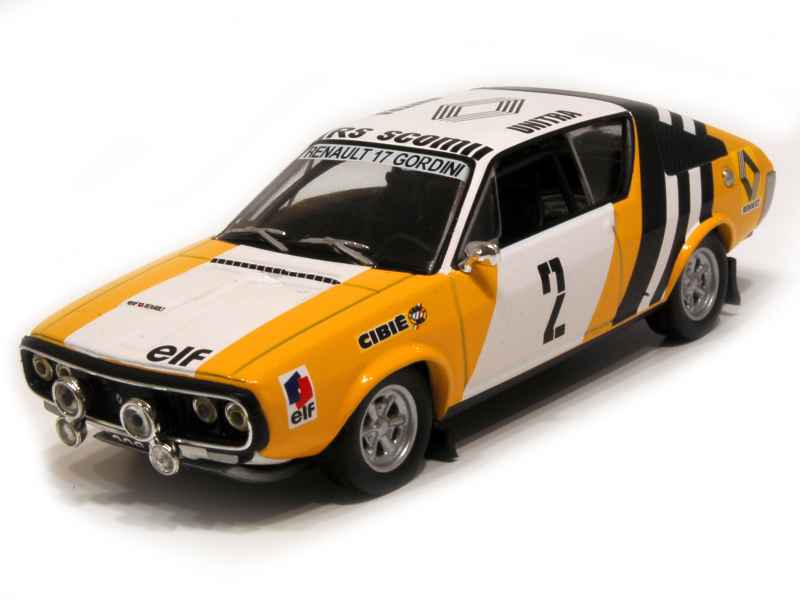 Renault - R17 Rallye Pays de l'Est 1977 - IXO - 1/43 - Autos Miniatures