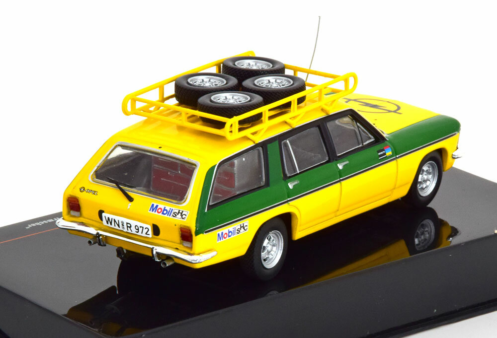 Opel Admiral B Caravan Rally Assistance Team Irmscher yellow/green 1:43 - Image 2