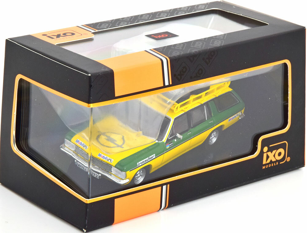 Opel Admiral B Caravan Rally Assistance Team Irmscher yellow/green 1:43 - Image 3