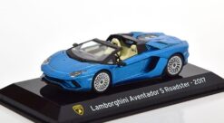 Lamborghini Aventador S Roadster 2017 blue metallic 1:43