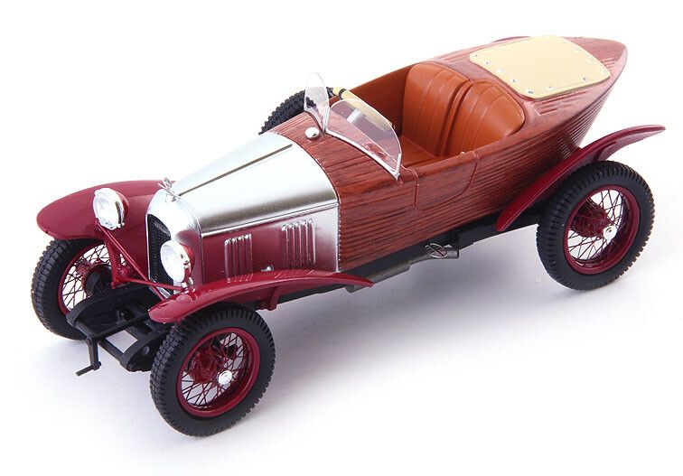 Amilcar CGS 3 Skiff 1925 silver/red/wood 1:43