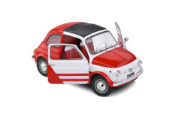 Fiat 500 Turbina Tribute 1965 red/white 1:18 - Image 6