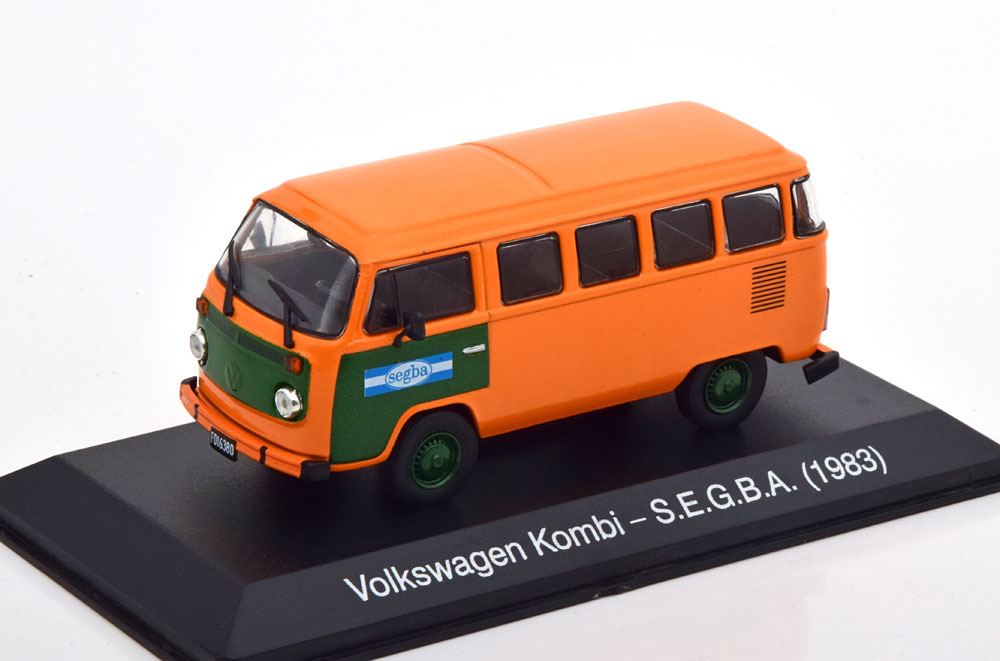 Volkswagen Bus T2 Kombi - SEGBA 1983 orange 1:43