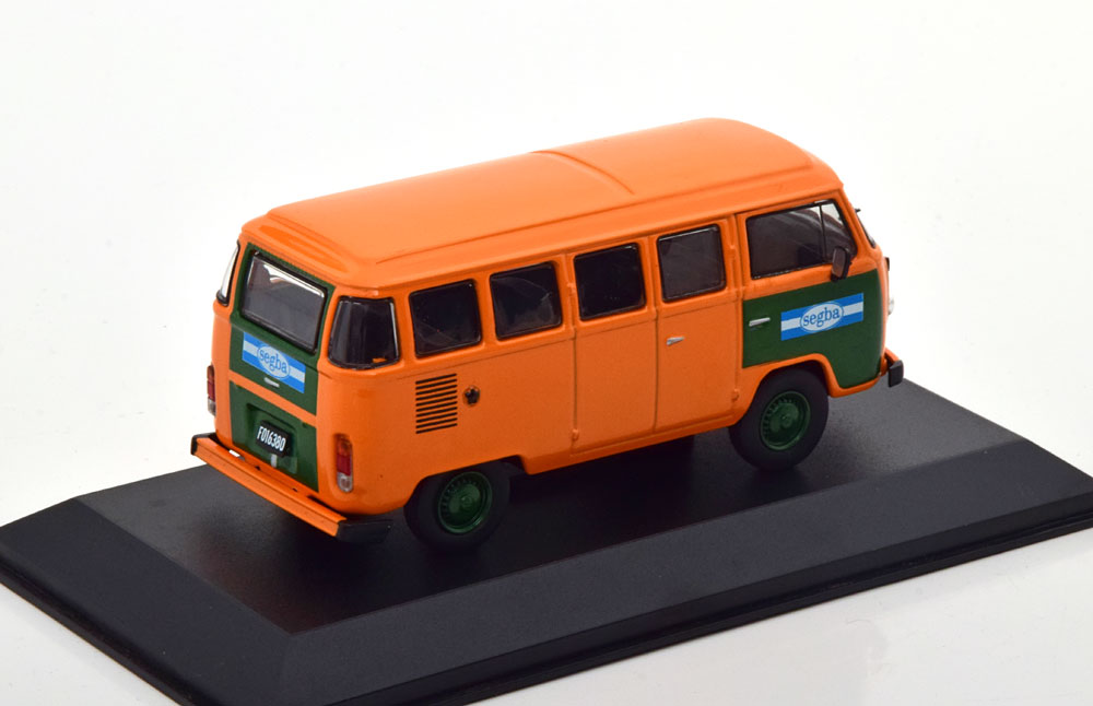 Volkswagen Bus T2 Kombi - SEGBA 1983 orange 1:43 - Image 2