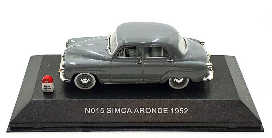 Simca Aronde Montlhéry 1962 Ivoire et Rouge 1/87