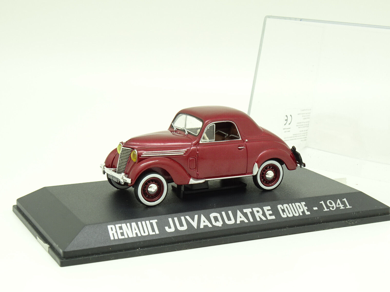 Renault Juvaquatre Coupe 1941 darkred 1:43