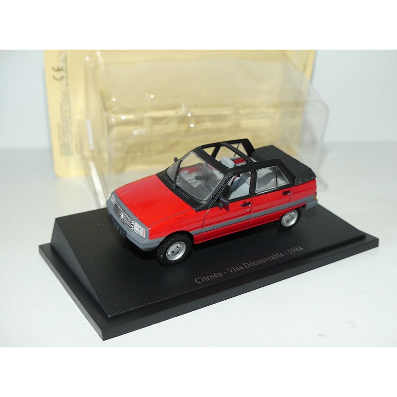Citroen Visa Decouvrable 1984 red 1:43 – Traffic Modelcars