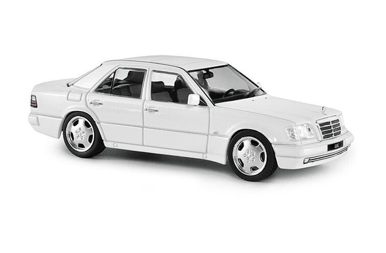 Mercedes-Benz W124 E60 AMG 1994 white 1:43 - Image 2