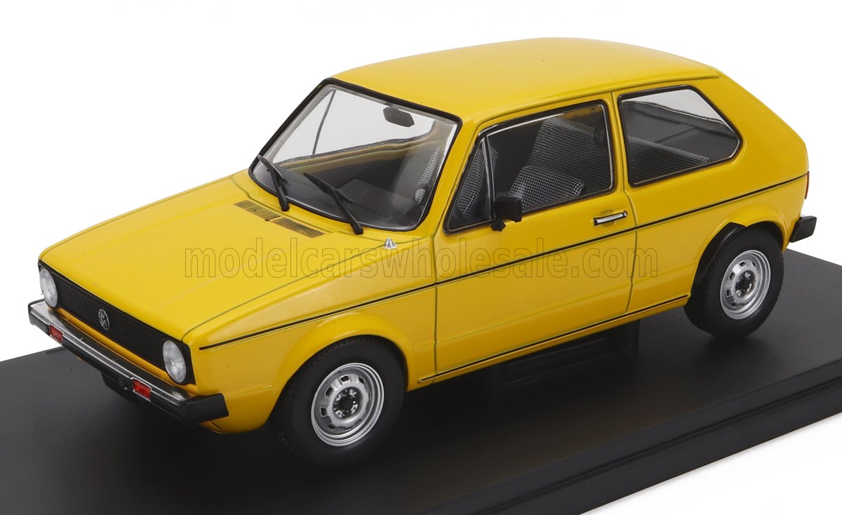Volkswagen Golf MK I (Caribe) 1978 yellow 1:24