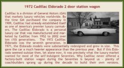 Cadillac Eldorado 2 door station wagon 1972 blue metallic 1:43 - Image 5