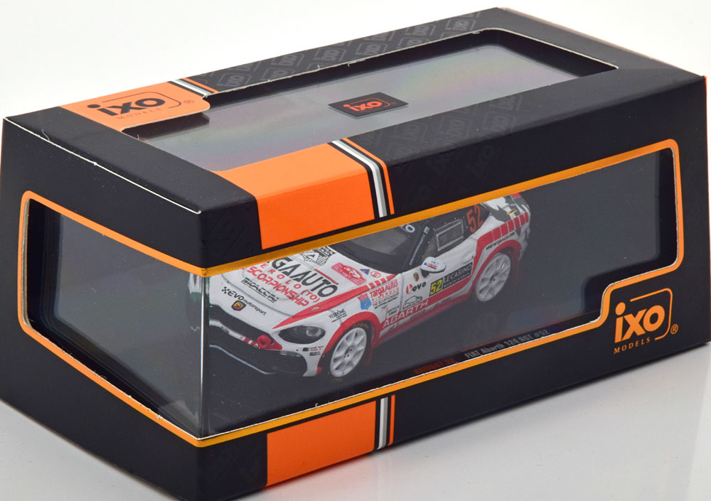 Fiat Abarth 124 RGT #52 Rally Monte Carlo 2022 Gobbin/Grimaldi 1:43 - Image 3