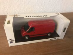 Alternative view of Opel Movano 1998 red  1:43