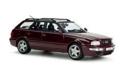 Alternative view of Audi RS2 Avant 1995 powered by Porsche Ruby red 1:43