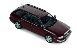 Audi RS2 Avant 1995 powered by Porsche Ruby red 1:43 - Image 5