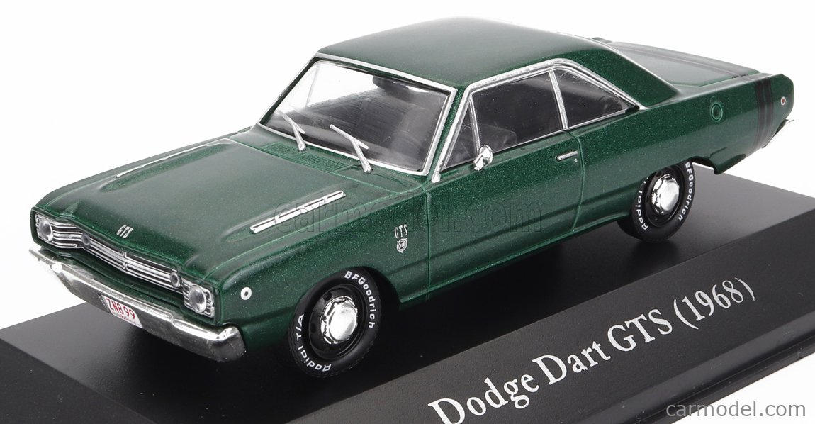 Dodge Dart GTS 1968 green metallic 1:43