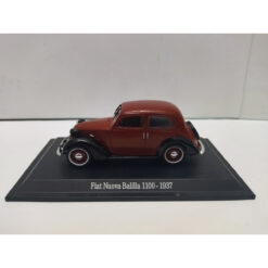 Fiat Nuova Balilla 1100 1937 darkred/black  1:43