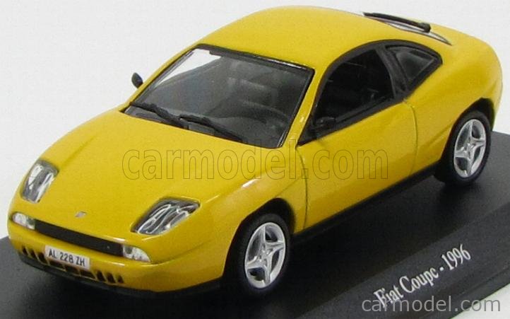 Fiat Coupe 1996 yellow 1:43