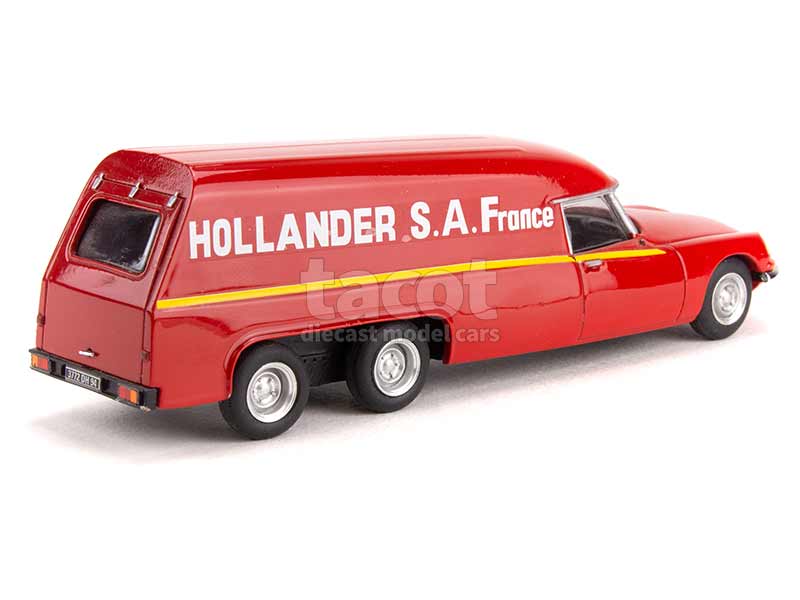 Citroen DS21 Tissier Fourgon Hollander S.A. France red 1:43