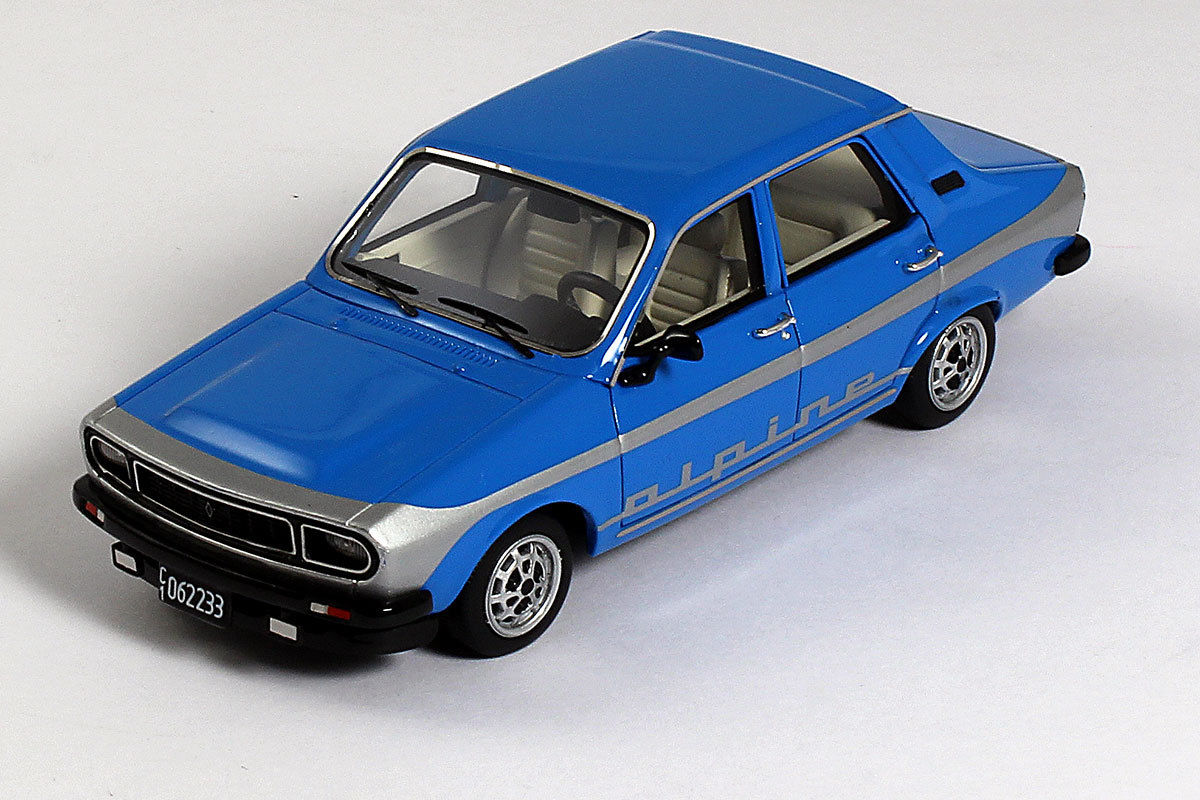 Renault 12 Alpine 1978 Azul Cosmo 1:43