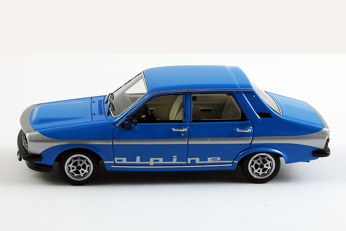 Renault 12 Alpine 1978 Azul Cosmo 1:43 - Image 3