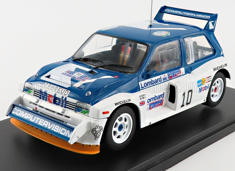 Metro 6r4 Rac Rally MG Metro 6R4 #10 RAC Rally GB 1985 Pond/Arthur 1:24 – Traffic Modelcars