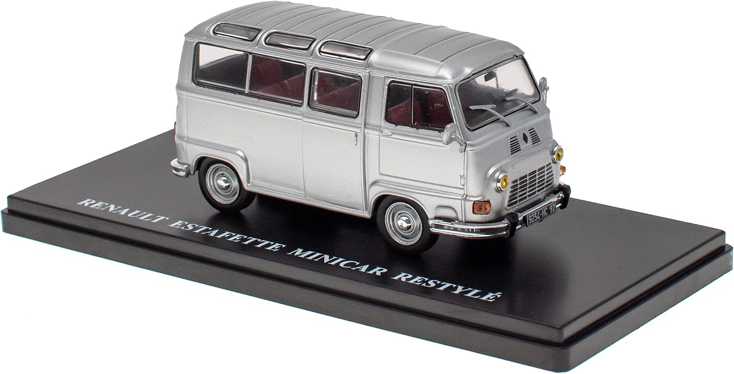 Renault Estafette Minicar Restylé 1976 grey metallic 1:43