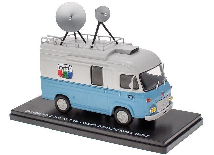 Saviem SG2 MB 35 Car Ondes Hertziennes ORTF 1:43