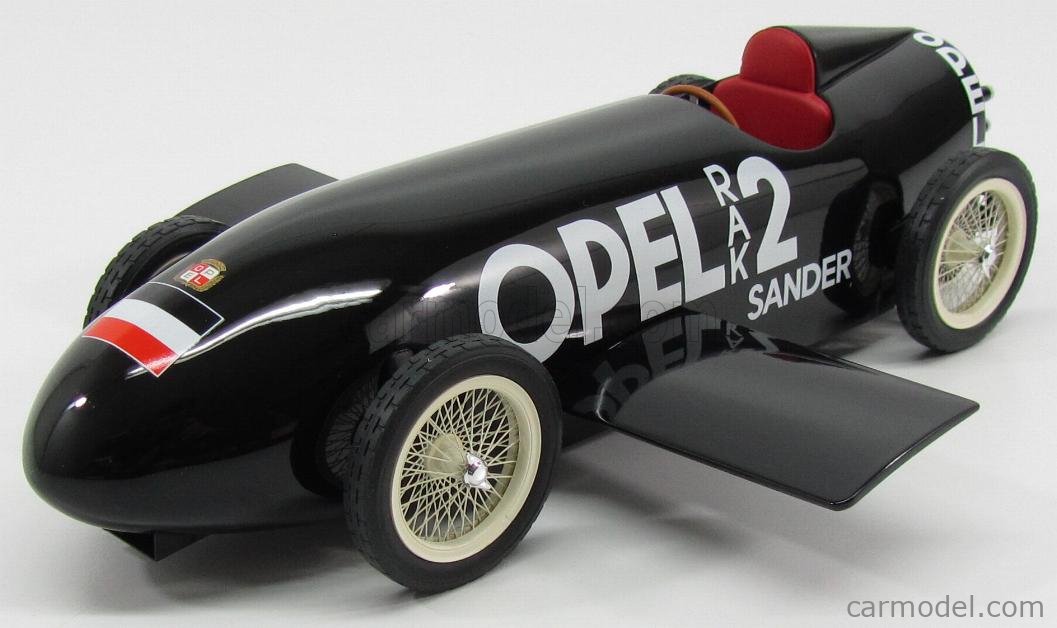 Opel RAK 2 Speed Rekord Car 1928 black 1:18