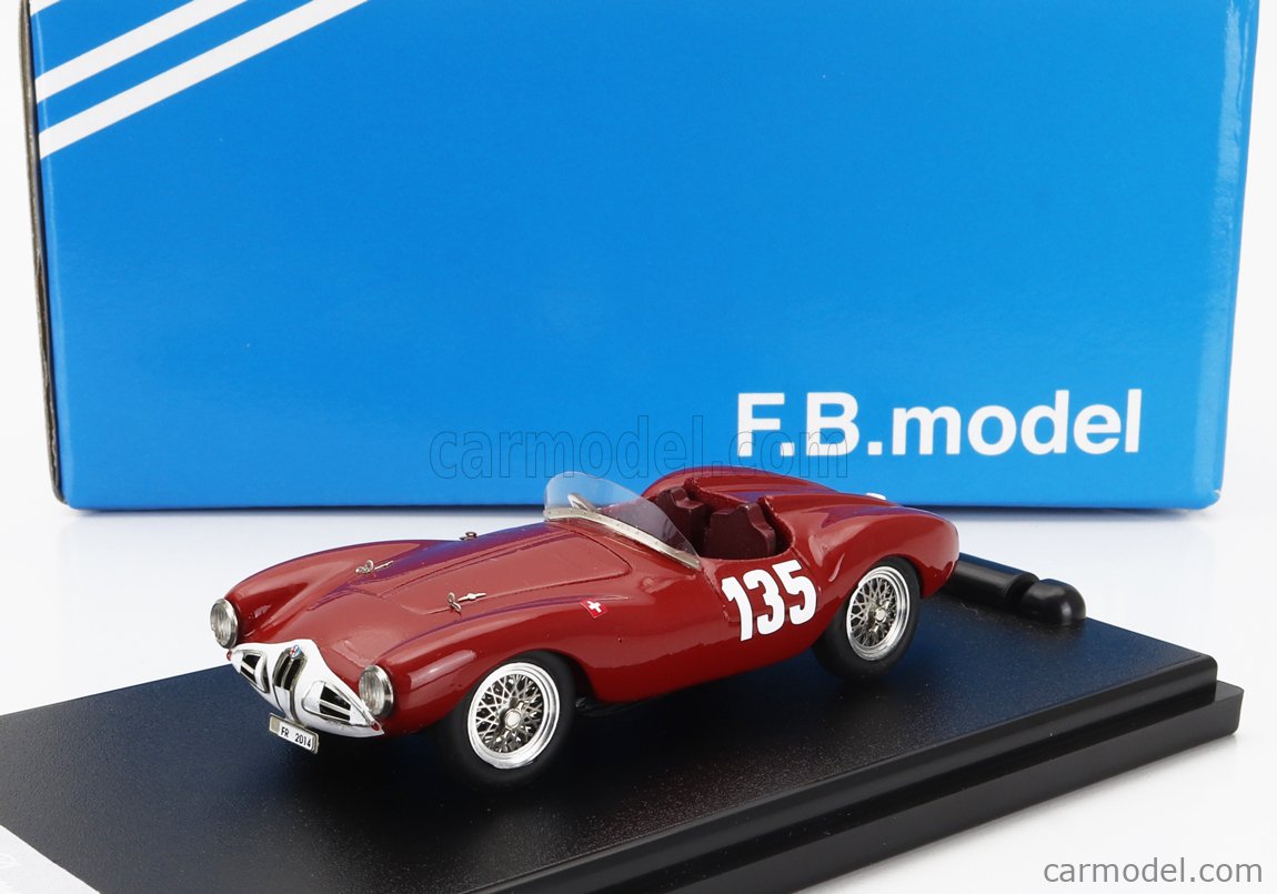 Alfa Romeo Disco Volante Switzerland Hill climb 1958 #135 W. Schweizer 1:43